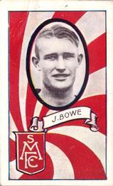 1933 Allen's League Footballers #93 John Bowe Front